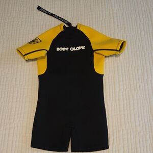 Body Glove Kids Rashguard - Black and Yellow